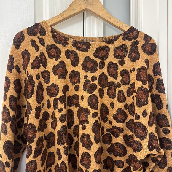 Lane Bryant | Crew Neck Animal Printed Sweater - Picture 6 of 9